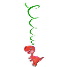 Подвесное украшение "Динозавры" 9 шт