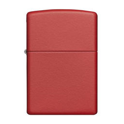 Зажигалка ZIPPO классическая с красным матовым покрытием | Classic Red Matte 233  фото 2
