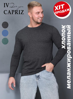 IV-CAPRIZ Рейнир - лонгслив антрацитовый