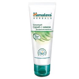 HIMALAYA Скраб очищающий д/норм.жирн.кожи с Нимом 75мл туба