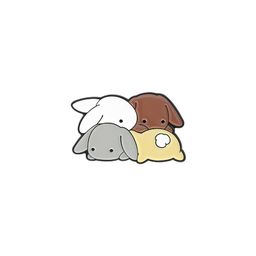 Металлический значок Rabbits