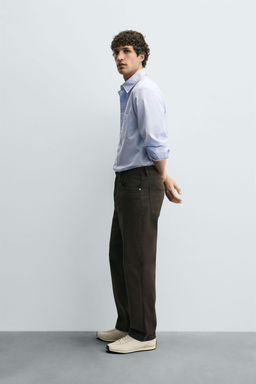 STRAIGHT-LEG TROUSERS - Zara фото 4