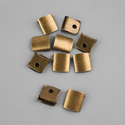 Цена за 10 шт. Застёжка для бейсболки, 21 20 см, цвет антик - Simaland фото 3