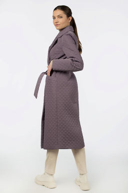 Пальто женское демисезонное (пояс) - El podio фото 5