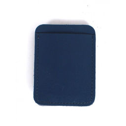 Обложка пропуск/карточка/проездной Croco-фк-1009 металл клипса д/денег, натуральная кожа синий бергамо (47) 264752
