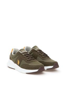 Erkek Haki Spor Ayakkab_ Sepette S_rpriz _ndirim