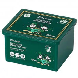 Набор масок тканевых успокаивающих с центеллой JMSOLUTION DISNEY QUICK ROUTINE BARRIER CICA MASK (35  фото 6