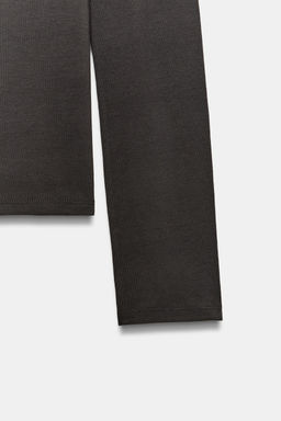 CAMISETA B?SICA ALGOD?N / Carb?n - Zara фото 6