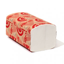 Полотенце бумажное ФОКУС PREMIUM 2сл 23*23см 200л V-слож. арт. 5083739 (ПРОДАЕТСЯ КРАТНО УПАКОВКИ!!)