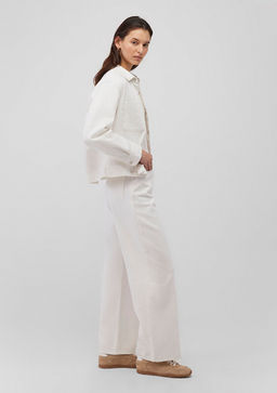 Ekru Pantolon - Mavi фото 2