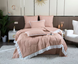 Комплект с одеялом Ив лоран (карамель жемчуг)