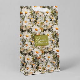 Пакет подарочный под две бутылки, упаковка, «Яркие моменты», 35×20×9 см