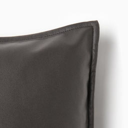 Чехол на подушку Этель кожзам 45*45 см, черный  фото 7