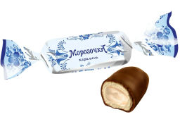 Морозочка (K153) карамель молоч в глазури вес 1000 г (Невский кондитер)
