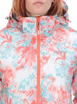 W1605-2 PINK PRINT Куртка горнолыжная женская ERUITOR (100 гр. холлофайбера) - Fashion фото 10