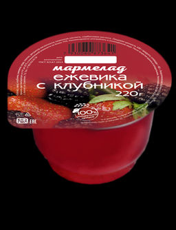 Мармелад Ежевика 220 гр / пластик