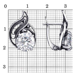 СЕРЬГИ 33815052 - Красная пресня фото 2
