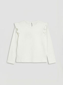 Niloya Bask?l? K?z ?ocuk Bluz ve Tayt