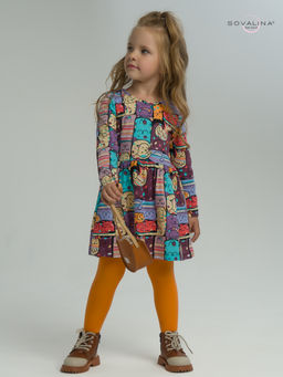 Платье Эля коты в горошек - Sovalina фото 35