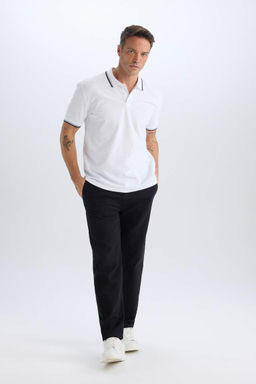 Regular Fit Normal Kesim Yazl?k Pamuklu Jogger Pantolon - Defacto фото 3