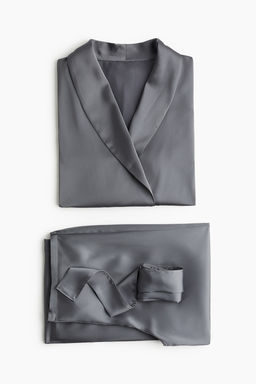 Pijama de saten - H&m фото 6