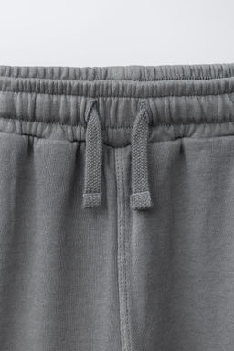PANTAL?N FELPA STRAIGHT INTERLOCK GAMENT DYE / Gris - Zara фото 3