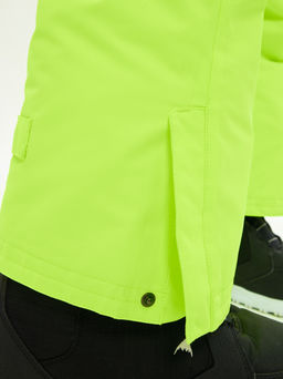 Брюки зимние женские / сноубордические Alpha Endless Симфония склона_YEL Желто-зеленый  фото 35