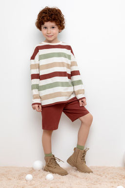 Crockid _ КР 400596/красное дерево к436 шорты для мал