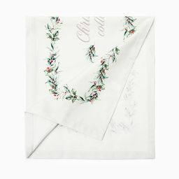 Дорожка на стол Этель Christmas collection 30?70 см, 100% хлопок, саржа 190 г/м?, белая