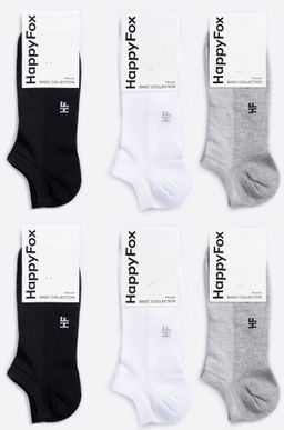 Набор носков в сетку 6 пар Happy Fox  фото 5