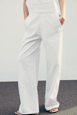 DENIM DUNGAREE JUMPSUIT - Zara фото 2
