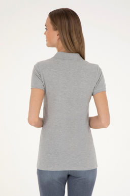 Женщина серая меландж базовая скидка на сюрприз в корзине - U.s. polo assn фото 5