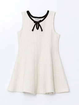 Bisiklet Yaka K?z ?ocuk T?vit Elbise