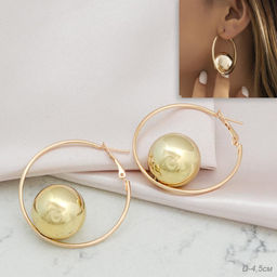 Серьги / 2671-Gold /уп 12/