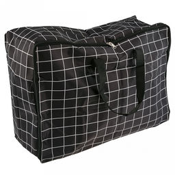 Сумка-органайзер для хранения подушек/одеял/белья/одежды 57х23х38см, ткань Оксфорд, водонепроницаемая, на молнии, цвета микс (Китай) - Домашняя мода фото 7