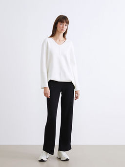 Beli Lastikli Ta?l? Kad?n Pantolon