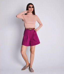 Водолазка #ОКТ08, сливовый - Dommod фото 14