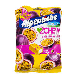 Жевательные конфеты со вкусом маракуйи Alpenliebe 2 Chew, Вьетнам, 84 г
