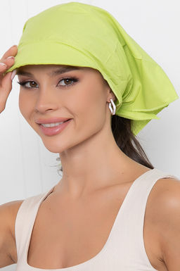 Косынка с козырьком (фисташка) КК63 - Lt collection фото 4
