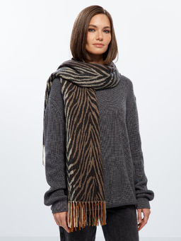 Палантин жен. шерсть+хл+акр 65х180 LG72-995-16 - Labbra фото 2