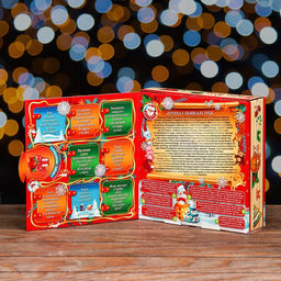 Коробка подарочная складнаяНовогодняя 21 х 6 х 22 см - Simaland фото 6