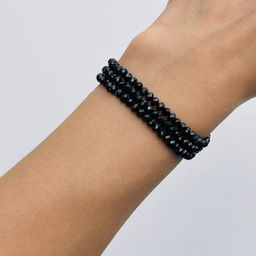 Бусины для украшений из черной Шпинели - Радуга самоцветов фото 2