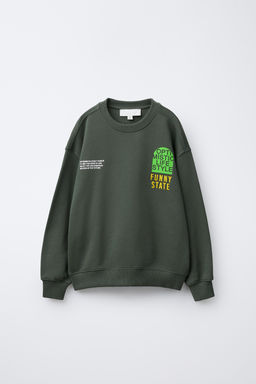 PRINTED SWEATSHIRT