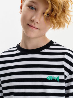 PELICAN, джемпер для мальчиков, Черный фото 4