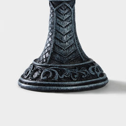 Бокал средневековый «Дракон», 200 мл, 8×19 см, нержавеющая сталь, синий