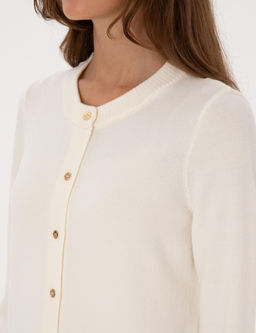 Ekru Slim Fit Triko H_rka - Pierre cardin фото 7