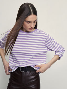 Лонгслив в полоску / Zarina