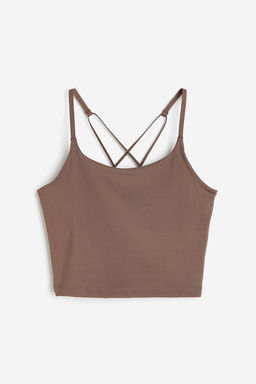 Top de deporte cropped DryMove - H&m фото 4