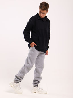 Толстовка для мальчика  девочкиСлалом черный Ладошки  фото 2