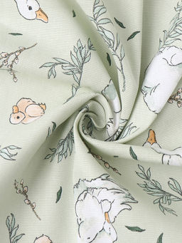 Шторы для кухни с подхватами Divine day, 150×180 см - 2 шт., рогожка 176 г/м²